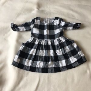 Black & White checked dress